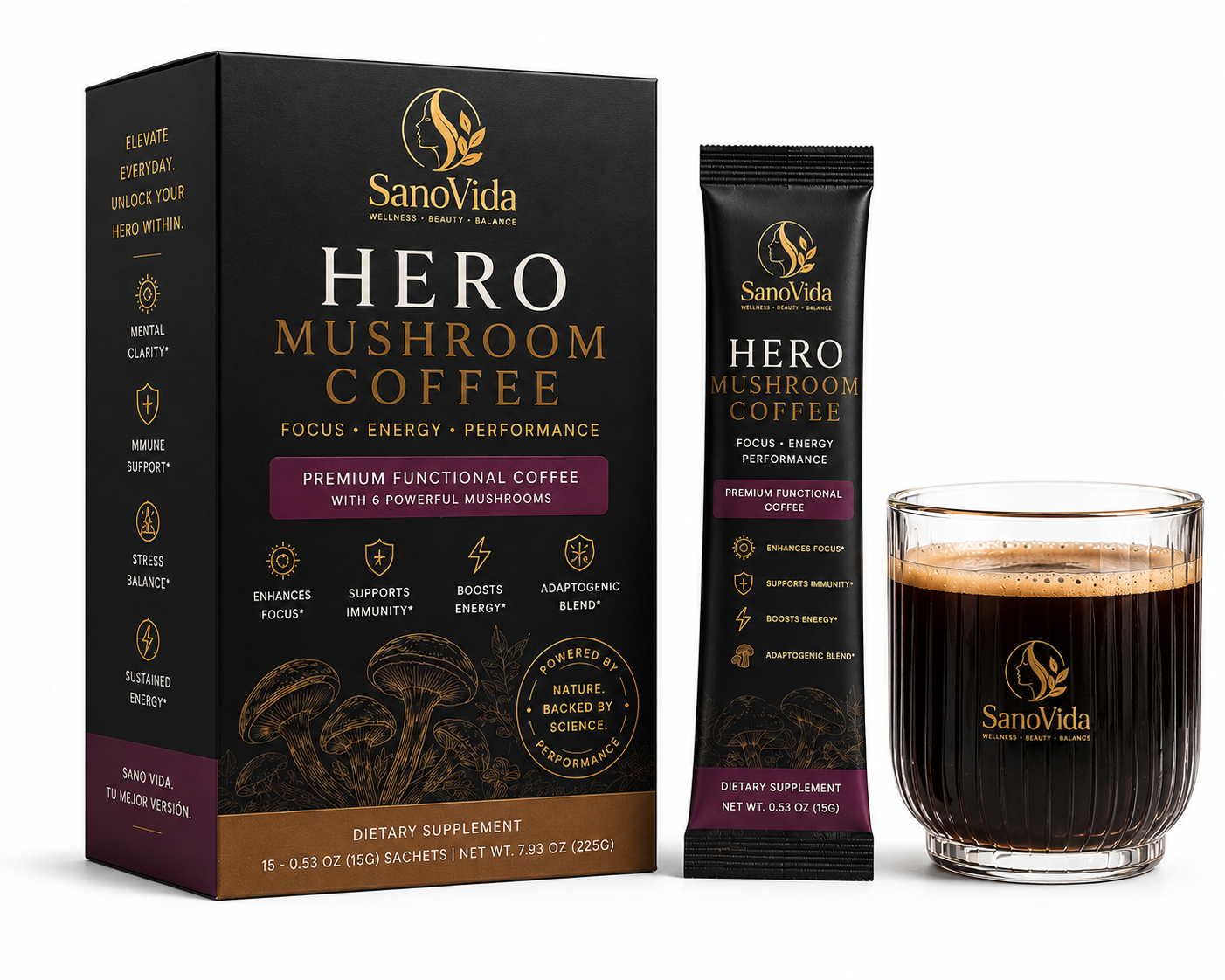 Hero Mushroom Coffee