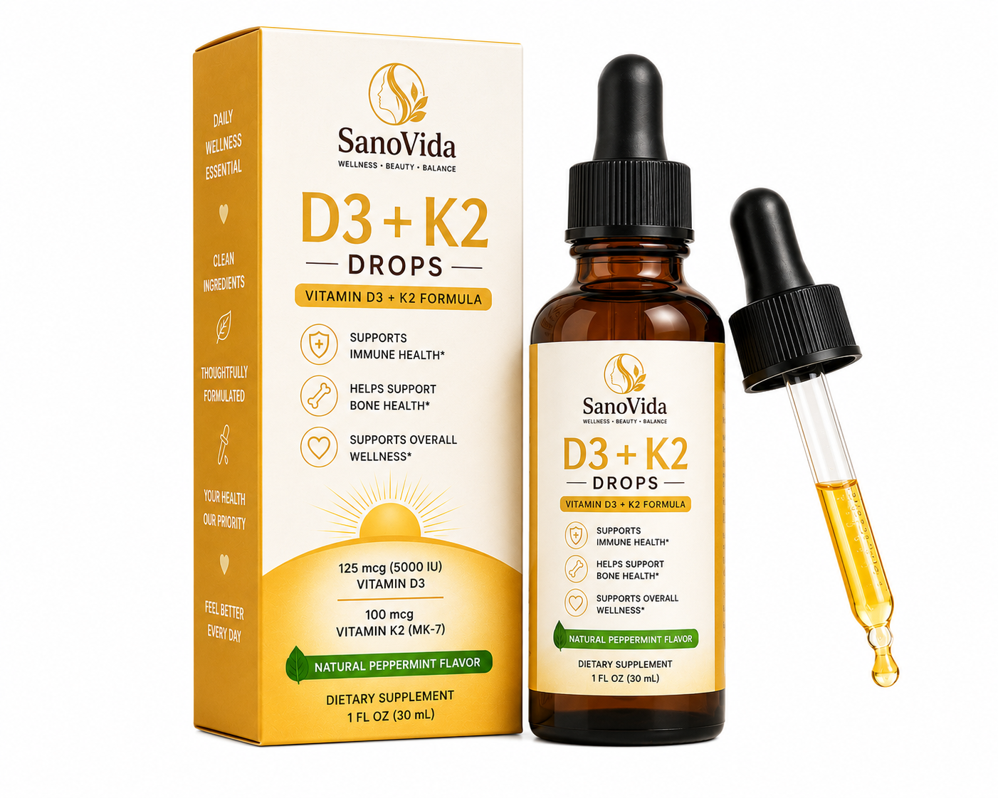 D3 + K2 Drops
