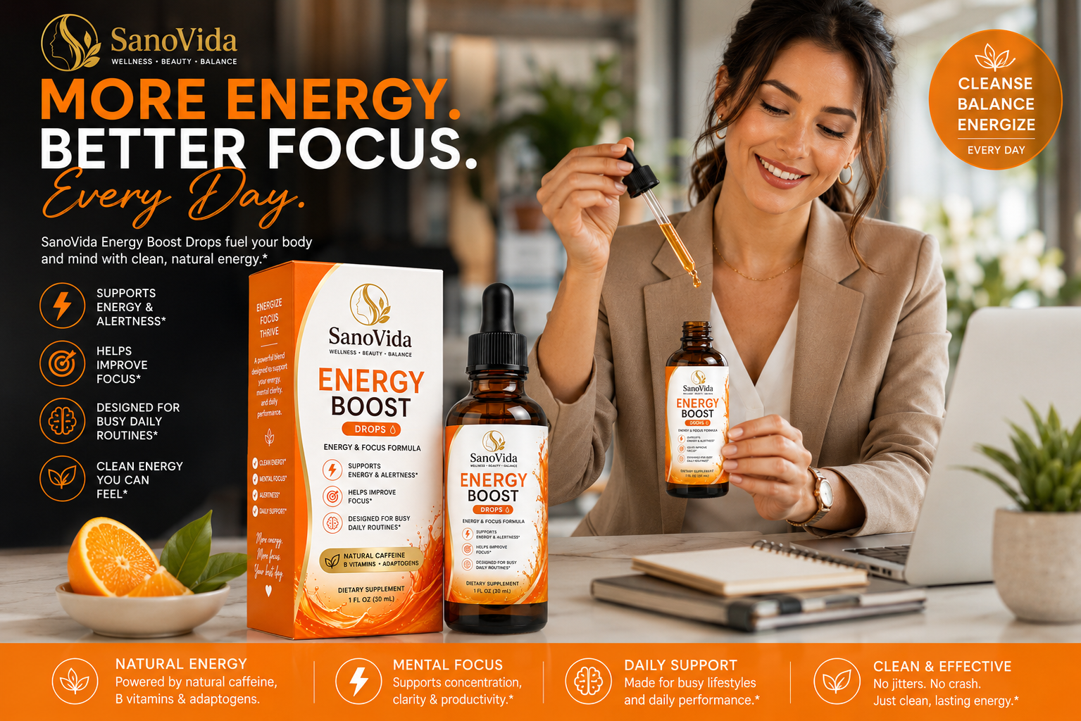 Gotas Energizantes SanoVida