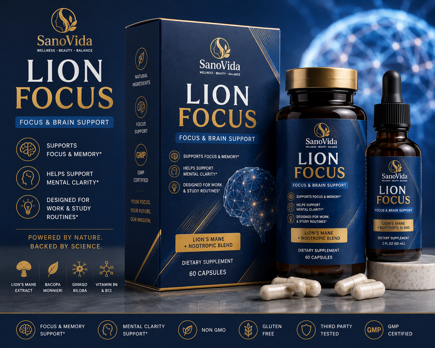 Lion Focus