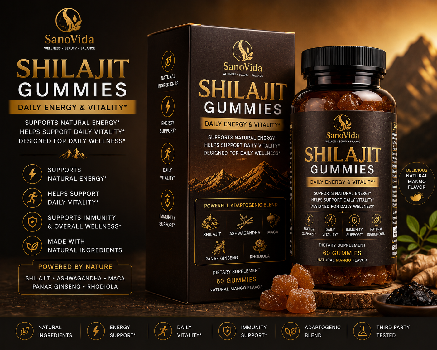 Shilajit Gummies