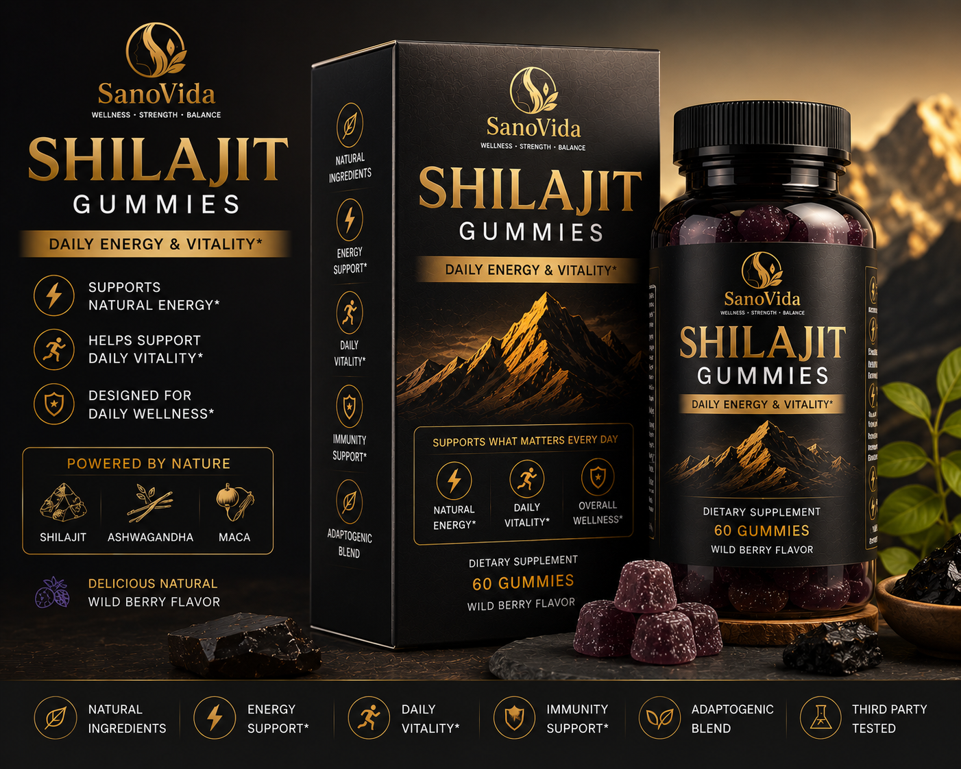 Shilajit Gummies